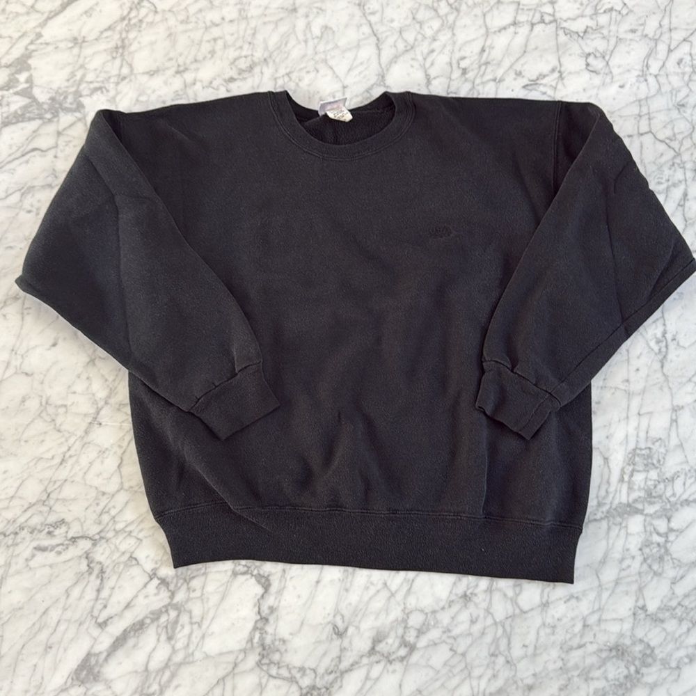 Vintage 90s USA Olympics Crewneck Sweatshirt Mens Large Black Logo
